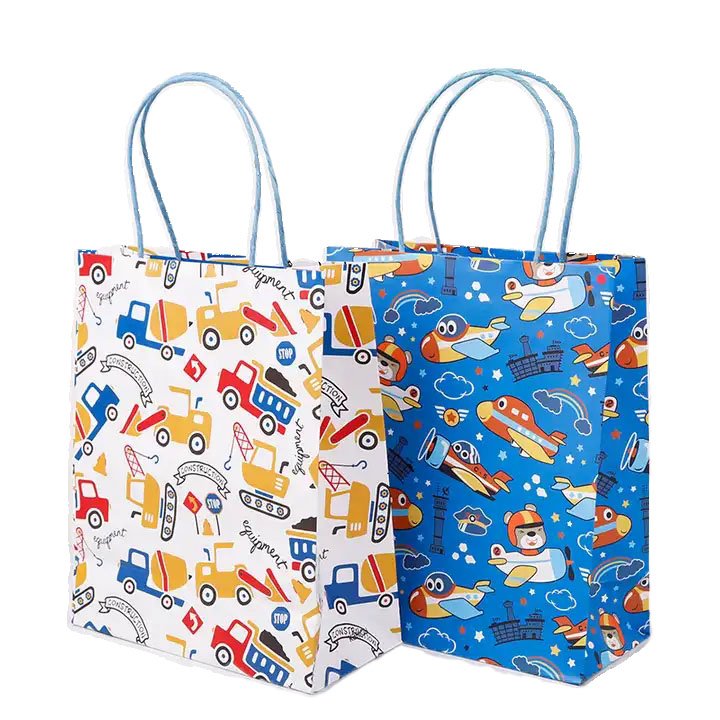 kraft shopping bag