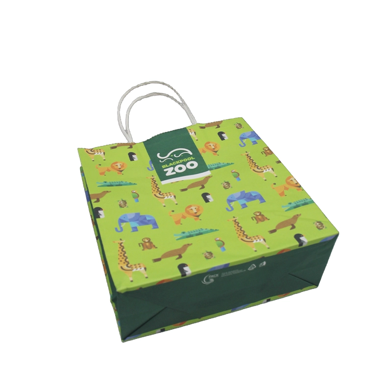 eco friendly kraft paper shopping bag eco friendly kraft paper shopping bag