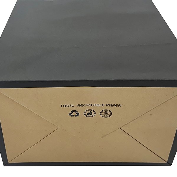 brown kraft handle paper bags with full printing brown kraft handle paper bags with full printing
