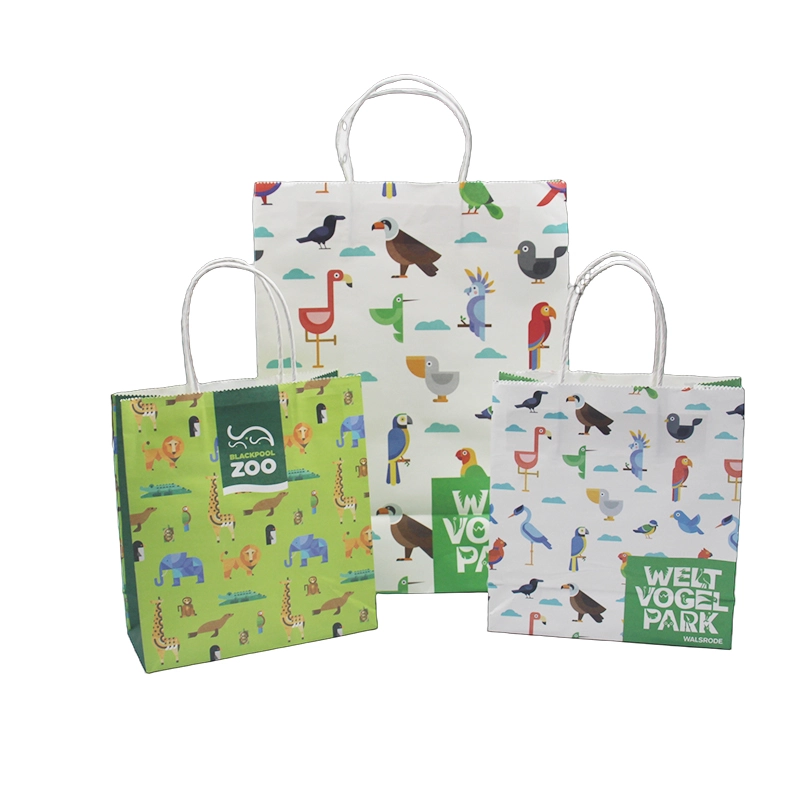 paper bag with twisted handle paper bag with twisted handle
