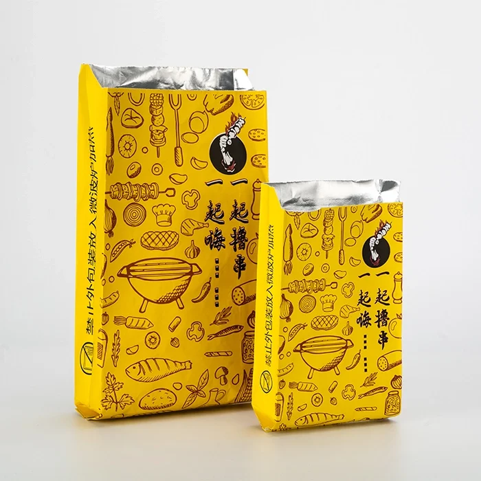 aluminum foil insulated kraft paper bag aluminum foil insulated kraft paper bag
